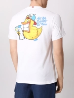 Футболка MC Saint Barth TSHIRT DUCKY TEQUILA 01 белый