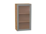 Шкаф верхний с 1-ой остекленной дверцей Сканди