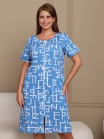 Халат Мотивы Виотекс ГОЛУБОЙ