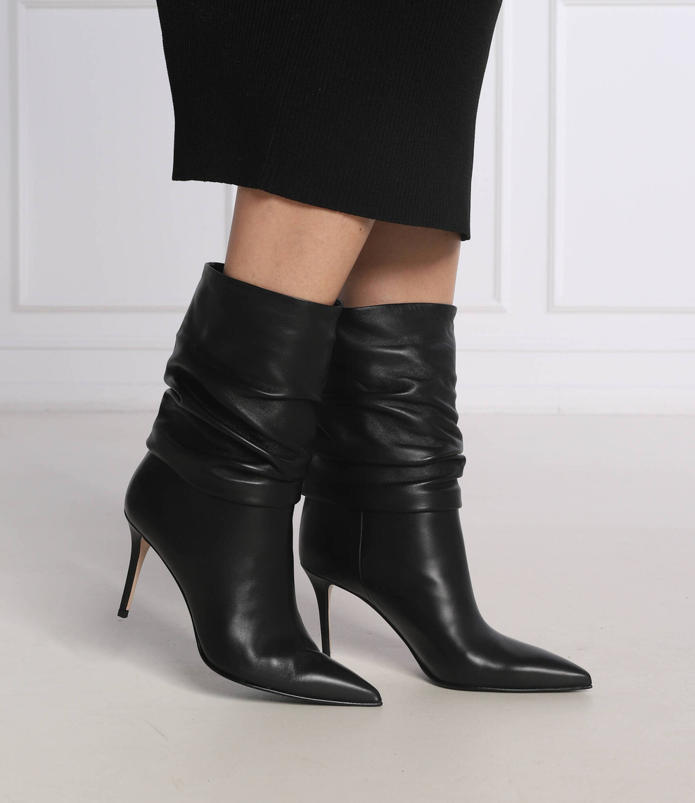 Кожаные ботильоны Le Silla - черный(2182T080R1PPGLO)