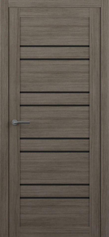 Межкомнатные двери Дублин, Эко-шпон, Кедр серый