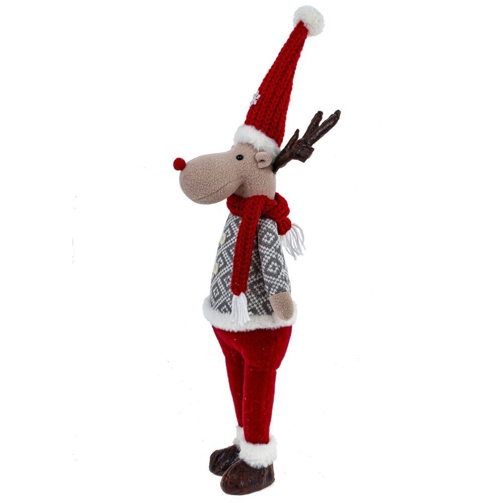 GAEM Игрушка набивная "Олень", L22 W12 H63 см, 2в.