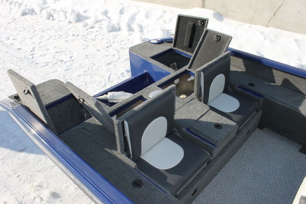 Катер-лодка алюминиевая WINDBOAT 4.6 DC EvoFish