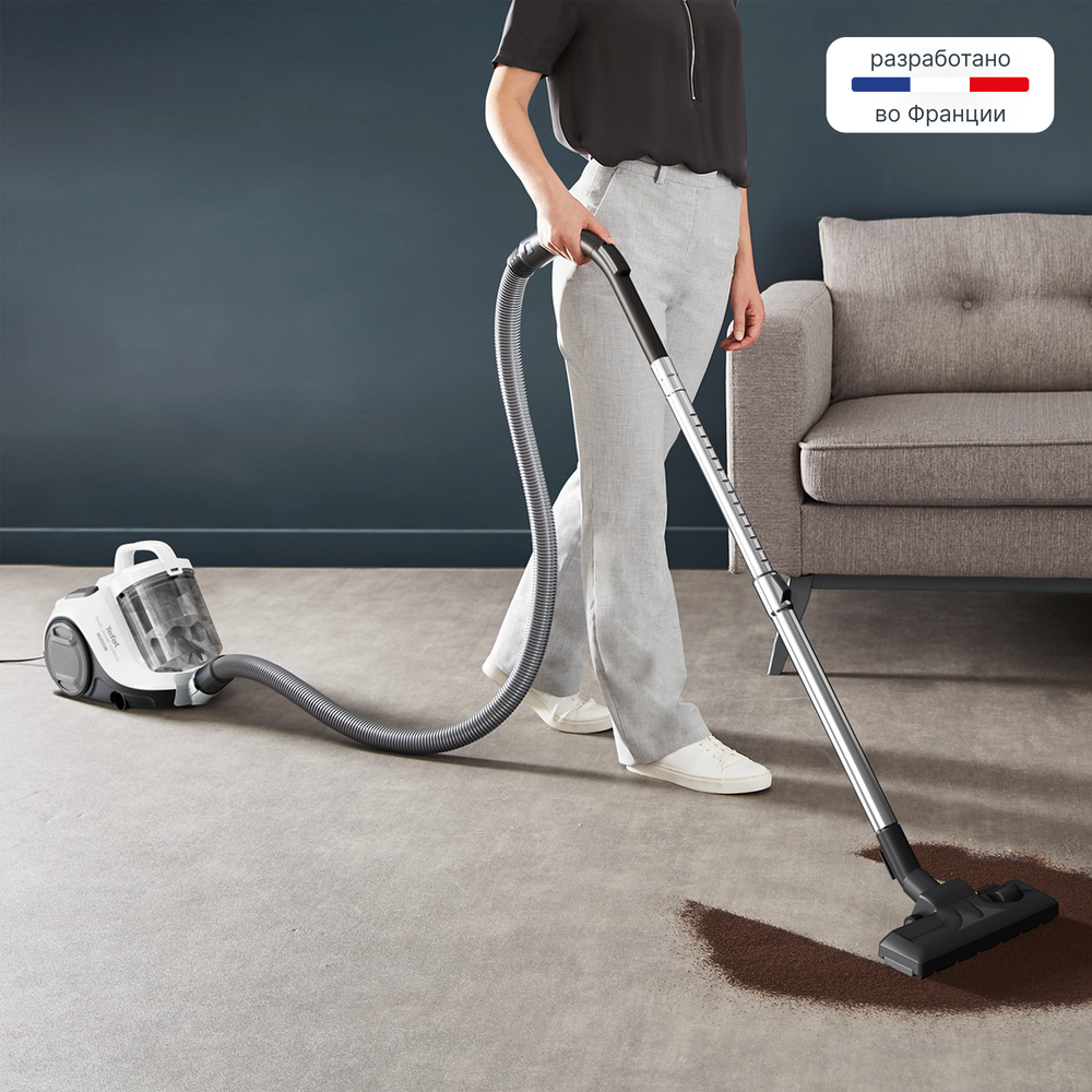 Пылесос с контейнером Tefal Compact Power XXL TW4B75EA