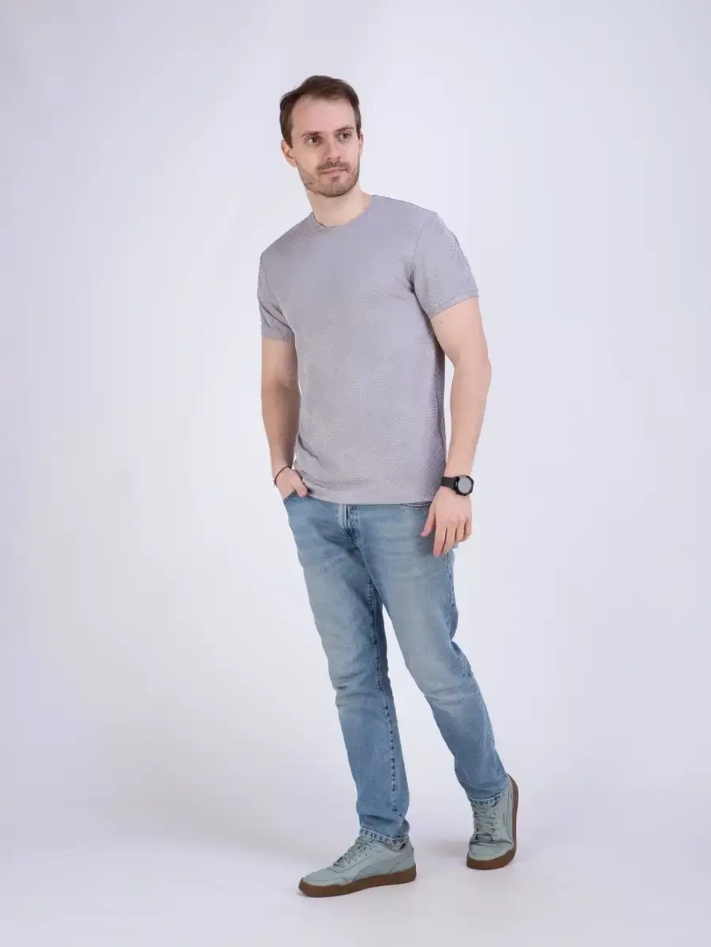 Футболка мужская Турция мерсеризованная