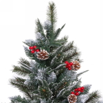 Ёлка «Дивная» 120 см, ПВХ+леска+резина, шишки и ягоды (274 ветки) (SP732-120)