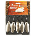 Блесна-колебалка "Русская рыбалка" Корсар (75мм, 21гр)