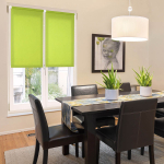 Рулонная штора Лен, 160х62 см, шир.крепл. 66 см, св-зел, СРШ-01МЭ-2653