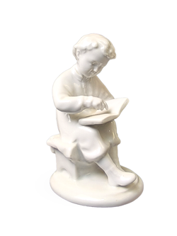 Фарфоровая статуэтка "Юный Ленин" ЛФЗ