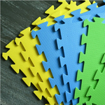 Покрытие для детских игровых зон (1 плита 100x100x1,2 см, 1кв.м./уп) с кромками