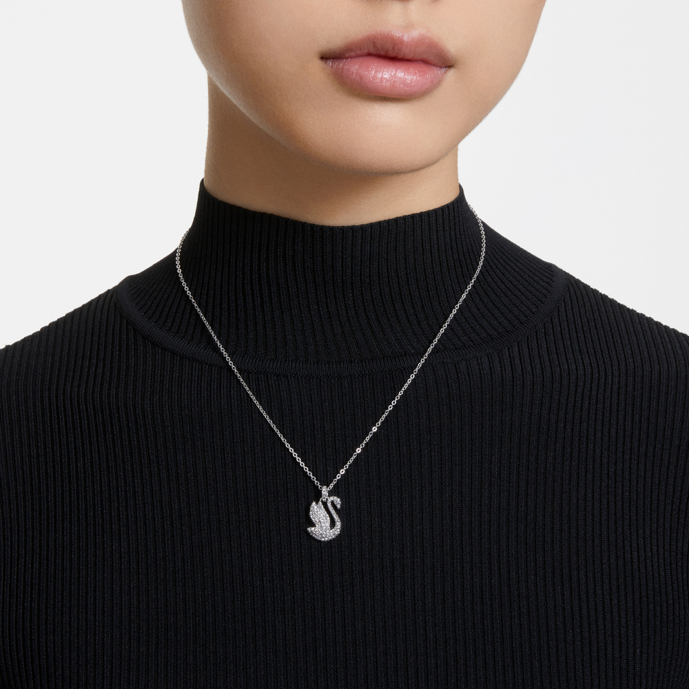 ICONIC SWAN:PEND XS CRY/RHS