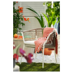 Стул с подлокотниками - IKEA SEGERÖN/SEGERON, 39x73x55см, серый/бежевый, СЕГЕРОН ИКЕА