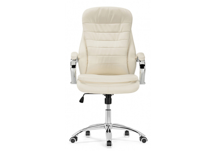 Компьютерное кресло Woodville Tomar кремовое