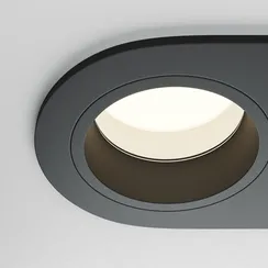 Встраиваемый светильник Пай / Share 2*GU10 10 Вт IP 54 Technical dl126-02-gu10-b