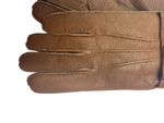 Перчатки. Мужские. Материал верха: Кожа оленя. Подклад: Трикотаж-шерсть. Наружний шов, ручная работа. 5 шт в упаковке.