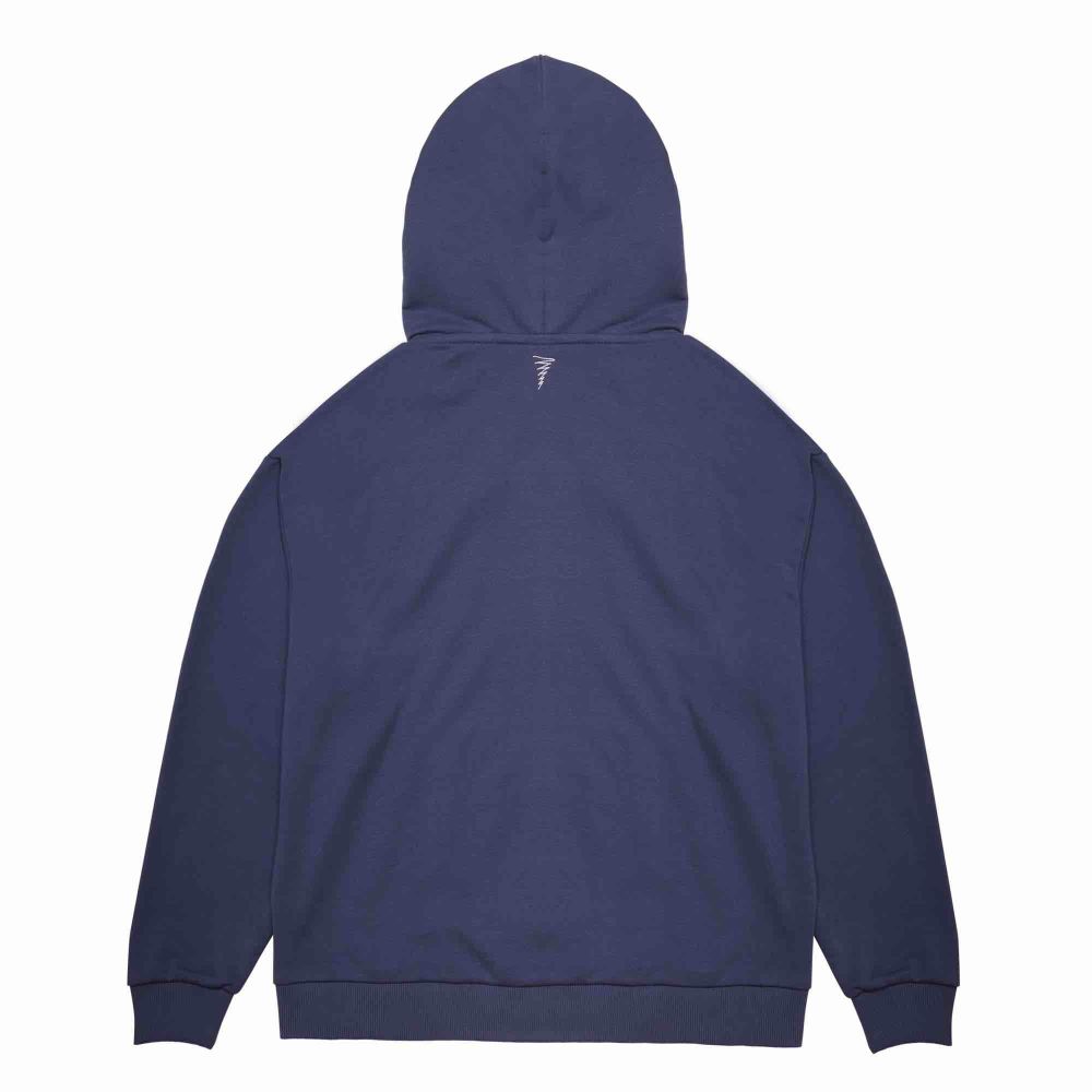 Купить Худи Смерч На молнии #3 Синий Худи Смерч На молнии #3 Синий