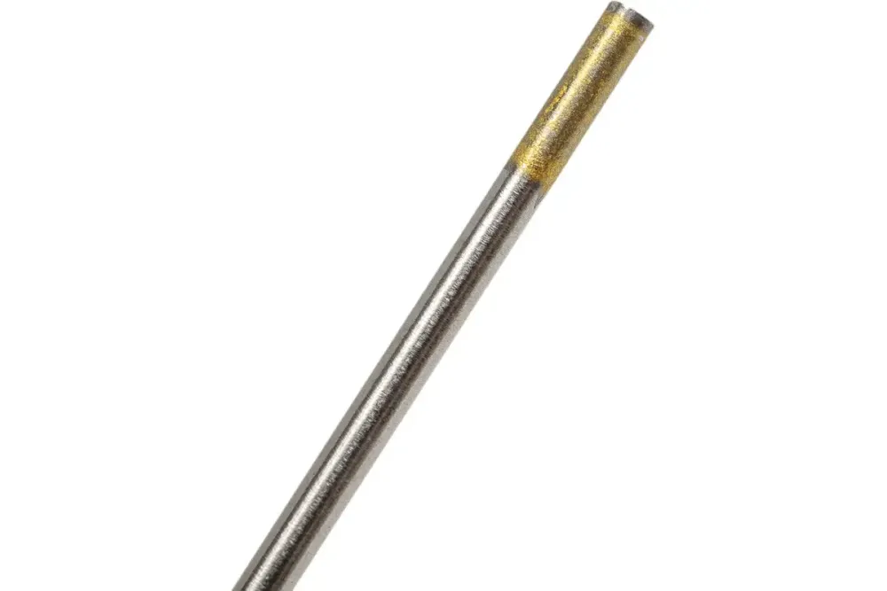 Вольфрамовый электрод WL-15 d=2,4mm (L=175mm), золотистый