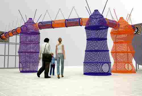 Верёвочный лабиринт «Плетёные мечты»