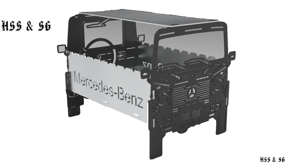 HSS&SG Макет мангал Mercedes-Benz