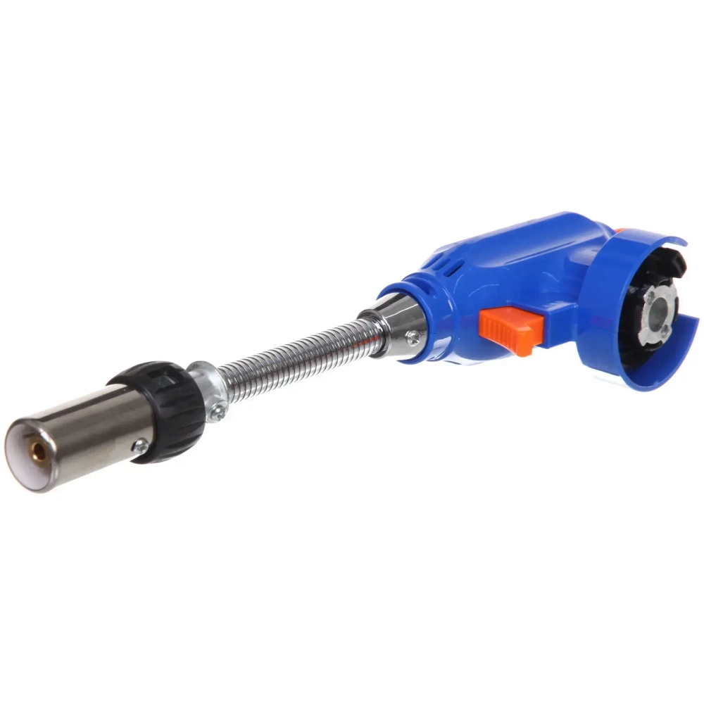 Горелка газовая портативная с пьезоподжигом, с гибким соплом