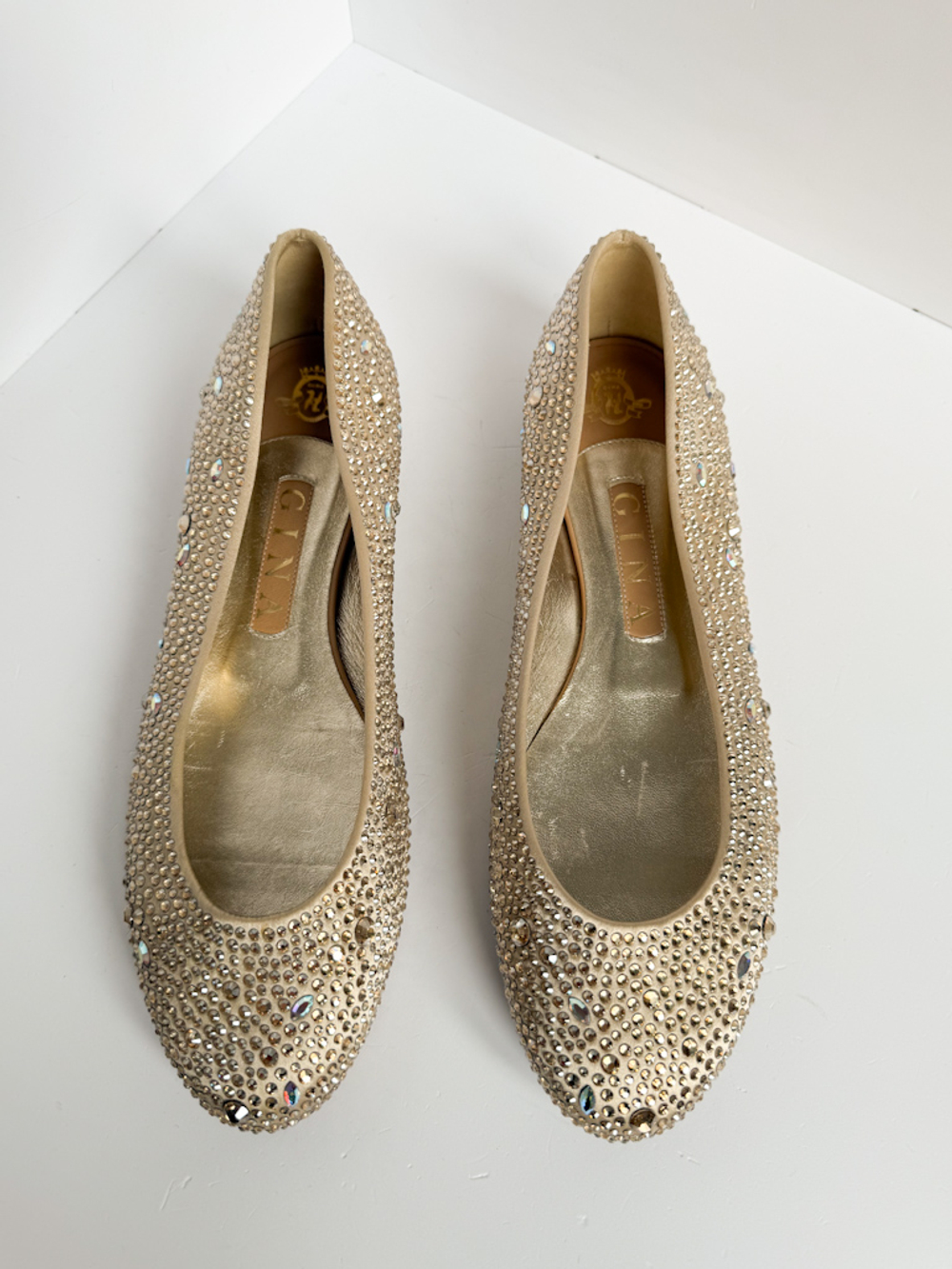 Туфли Gina со стразами Swarovski, 39