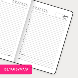 Ежедневник недатированный А6 128 л. БРАУБЕРГ Котики (114571)