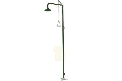 Аварийный душ напольный нерж. сталь BOCCHISF SC800 зеленый