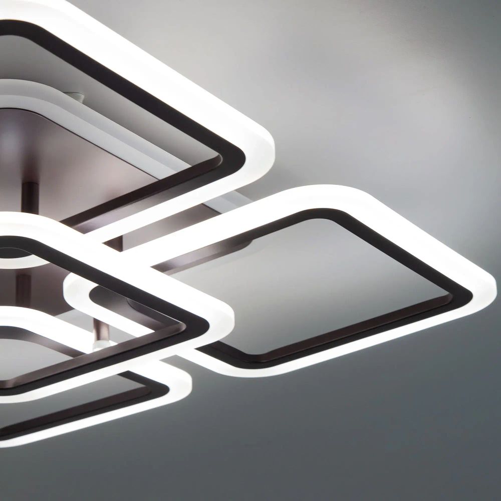 Citilux Марсель Смарт CL232A155E RGB Умная люстра Кофе