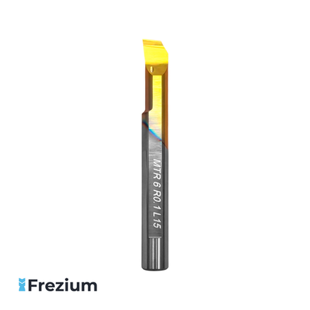 Мини резец расточной по металлу с внутренним подводом под СОЖ "Carmex" (MTR 6 R0.1 L15 BXC; 21725)