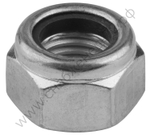 KRAFTOOL DIN 985 кл. пр. 8, M20, самостопорящаяся гайка с нейлоновым кольцом, цинк, 50 шт (303584-20)