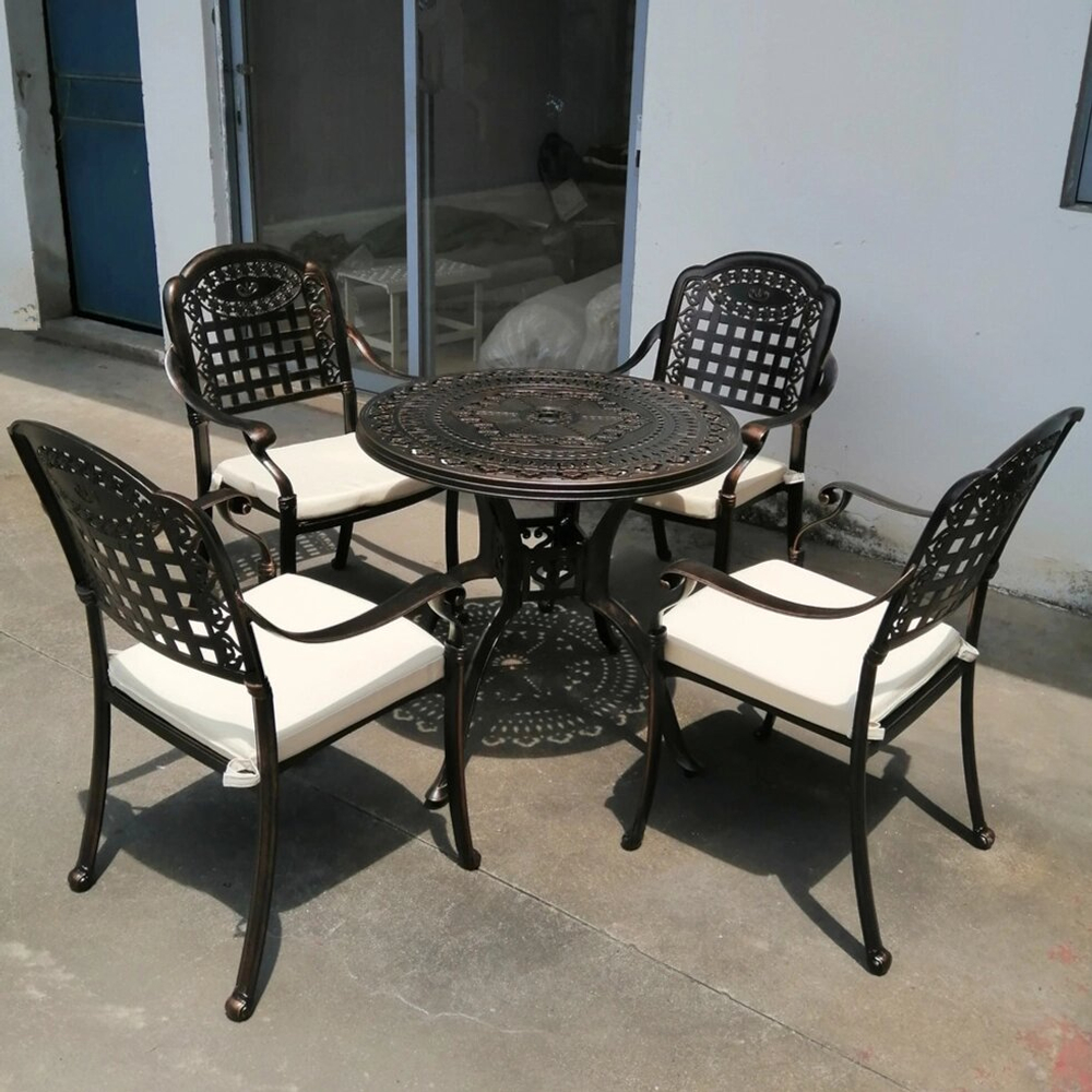 Мебель из литого алюминия Vienna 4, светло-бежевый