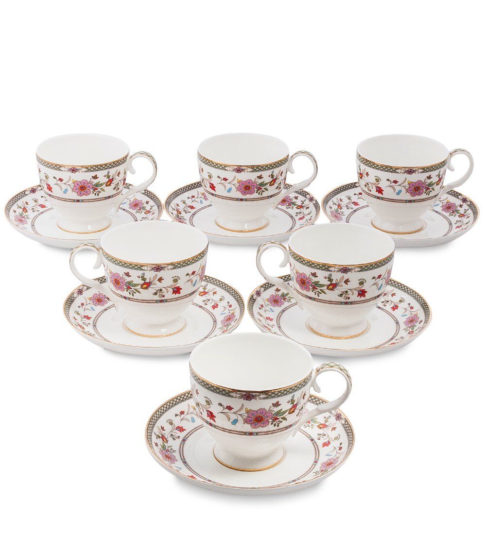 Pavone JK-215 Чайный набор на 6 перс. «Милано-Мариттима» (Milano Marittima  )