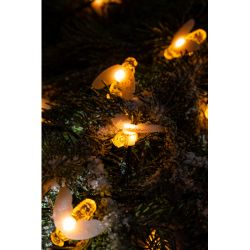 ERASG024-03 ЭРА Садовая гирлянда Пчелки на солнечной батарее, 5,8 м