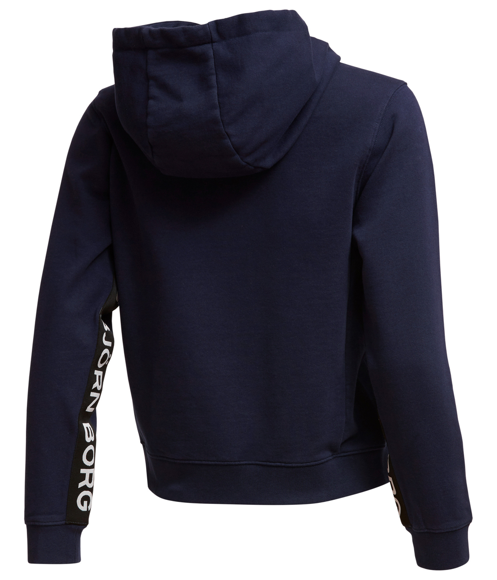Женская теннисная куртка Bj_rn Borg Hood Harmony W - Blue