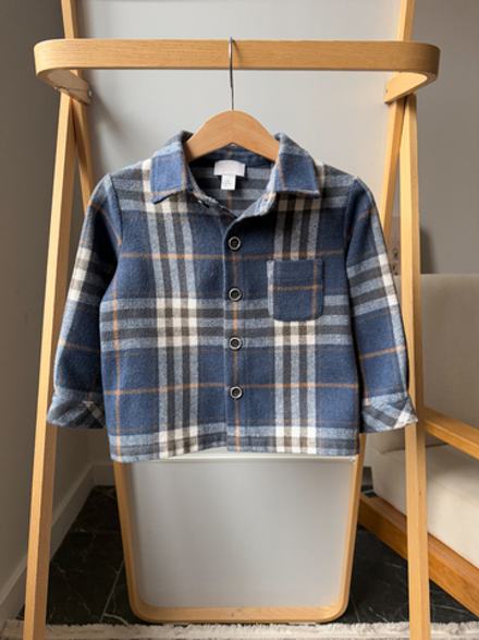 Рубашка в клетку Nanan, 80