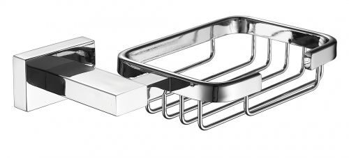 5004 Мыльница нас., нерж сталь (ХРОМ) ViEiR  (40/1шт)