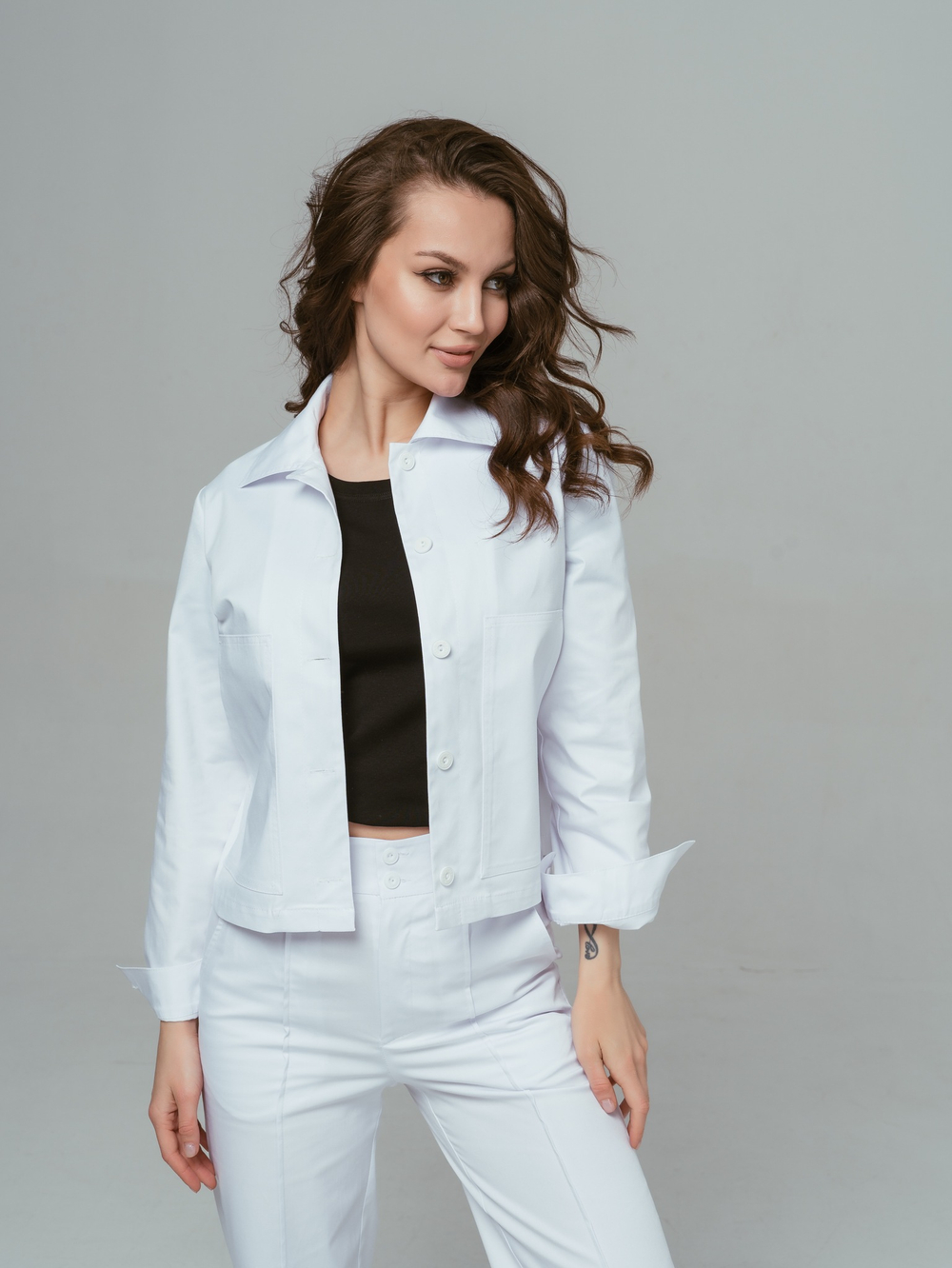 Брюки медицинские женские | Б-1037/3 клеон премиум