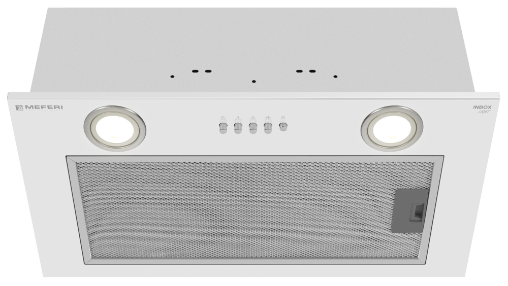 Полновстраиваемая вытяжка Meferi INBOX52WH LIGHT фото 3