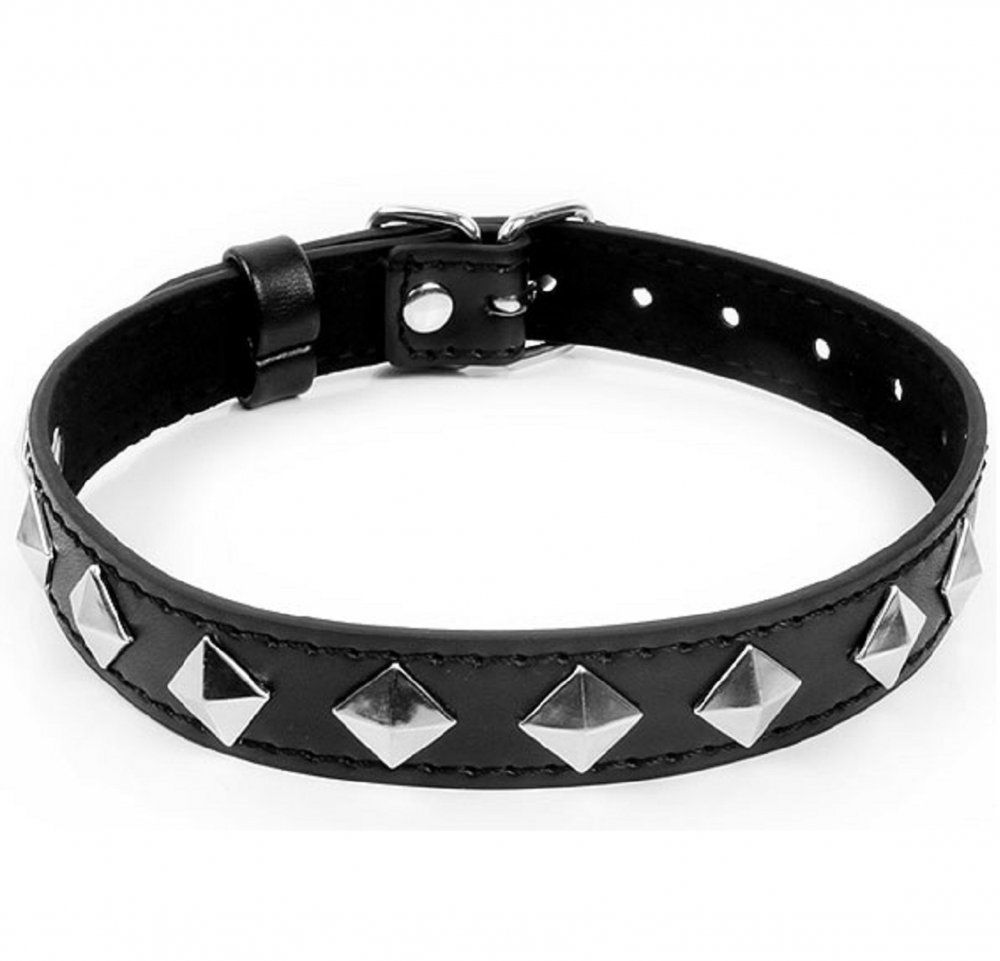 Ошейник с шипами Notabu BDSM чёрный Ошейник с шипами Notabu BDSM чёрный