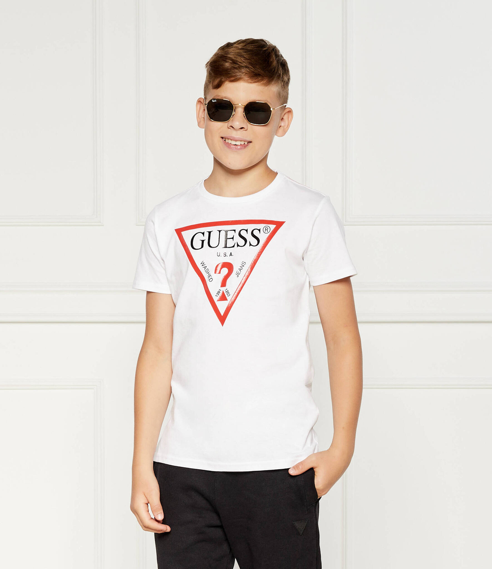 футболка Guess - белый(L73I55 K8HM0)