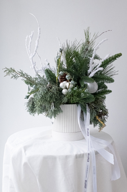 рождественское украшение с шариками