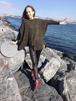 МК Джемпер Поперечная фантазия