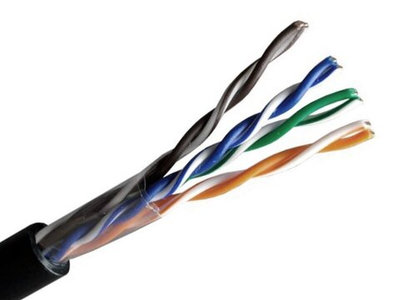 UTP Cat5e 4х2х0,5 ТЦППТ  Кабель витая пара  Уличный (Трос)