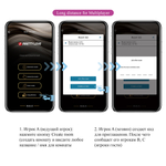 Лиловые вагинальные виброшарики 3,2см с управлением через приложение Pretty Love Elvira BI-210212HP