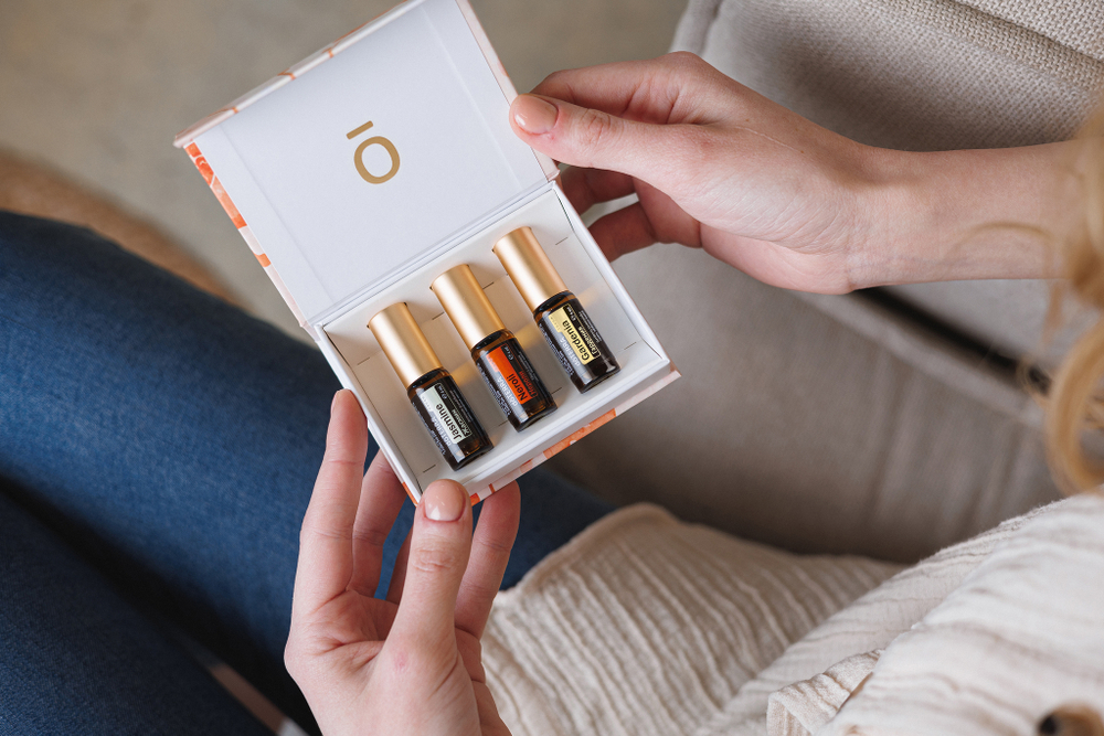 Набор роллеров doTERRA «Цветочное трио» Touch, 3x4 мл