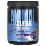 Animal, Clear, сывороточный изолят, со вкусом голубики и асаи, 125 г (0,27 фунта)