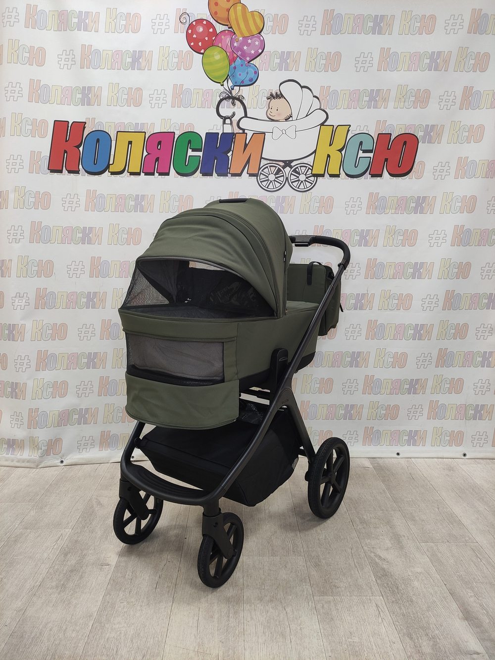 Коляска модульная Carrello Vector CRL-6551 Field Green 2025