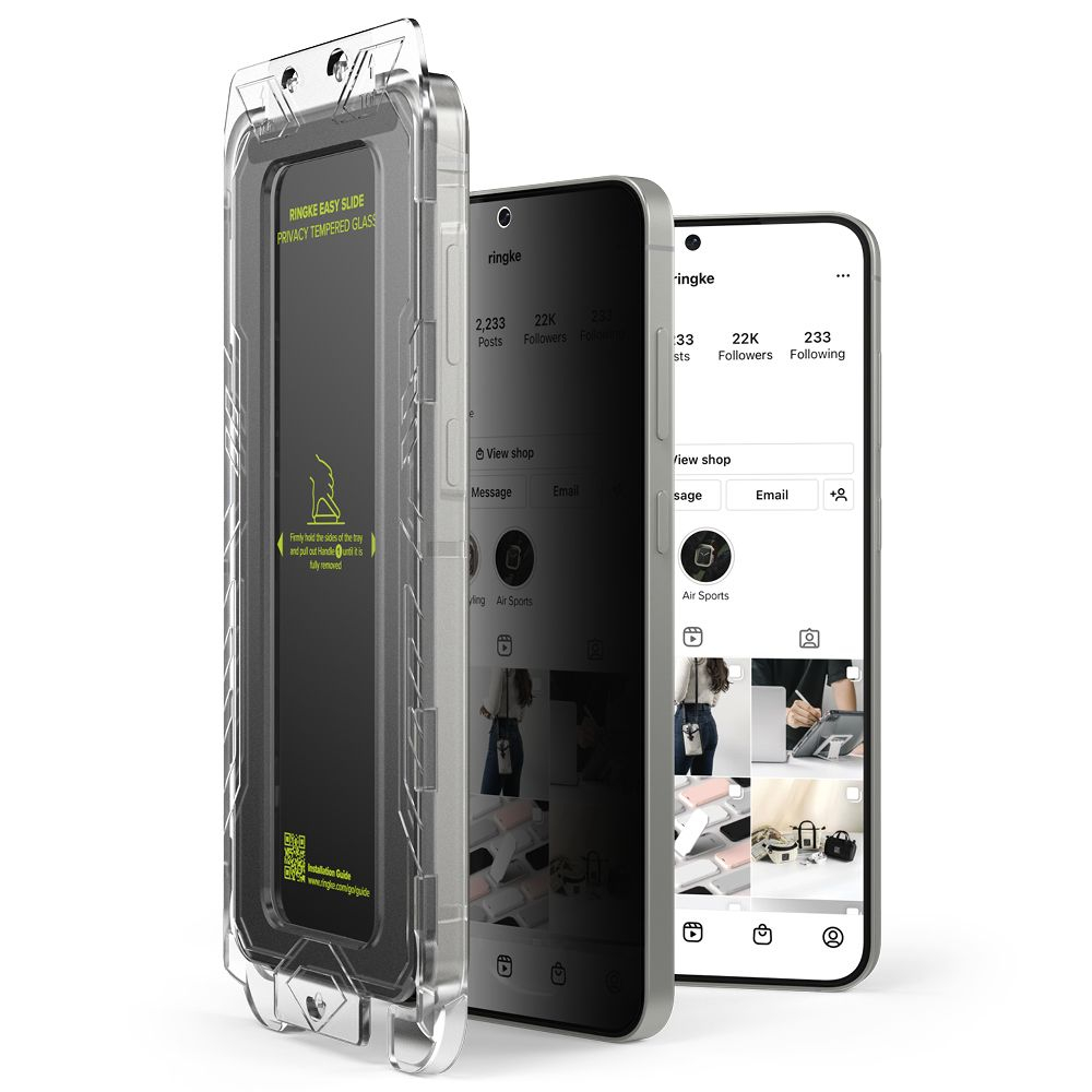 СТЕКЛО RINGKE EASY SLIDE 2-PACK GALAXY S25+ PLUS PRIVACY