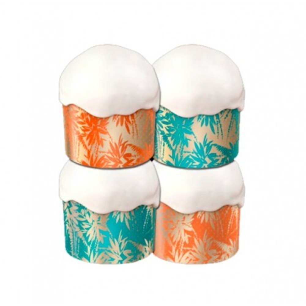 Форма бумажная для кулича d110*h85 мм СКАЗОЧНЫЙ ЛЕС