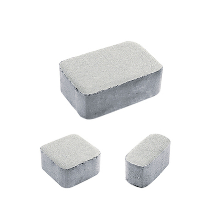 Тротуарная плитка КЛАССИКО - Стандарт Белый, комплект из 3 видов плит,